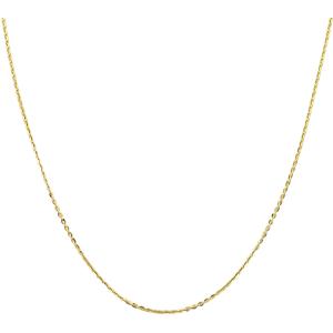 ΑΛΥΣΙΔΑ Λαιμού Ρολό Διαμανταρισμένη #1 Κ14 45cm Κίτρινο Χρυσό ROLD035Y-K14.45 - 42563