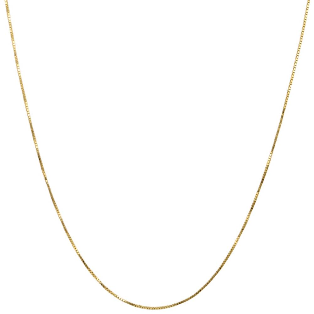 CHAIN Necklace Venetsiana K14 40cm Yellow Gold VEN045Y-K14.40