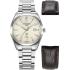 ROAMER Elite Automatic Beige Dial 42mm Silver Stainless Steel Bracelet Box Set with Brown Leather Strap 970983-41-05-20 - 0
