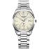 ROAMER Elite Automatic Beige Dial 42mm Silver Stainless Steel Bracelet Box Set with Brown Leather Strap 970983-41-05-20 - 1