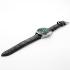 ROAMER Elite Automatic Green Dial 42mm Silver Stainless Steel Bracelet Box Set with Black Leather Strap 970983-41-75-20-6