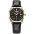 ROAMER Elite Automatic Black Dial 42mm Two Tone Gold Stainless Steel Bracelet Box Set with Black Leather Strap 970983-47-85-20 - 2