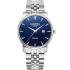 ROAMER Classico Gents Blue Dial 40mm Silver Stainless Steel Bracelet 971856-41-45-50 - 0