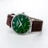 ROAMER Classico Gents Green Dial 40mm Silver Stainless Steel Brown Leather Strap 971856-41-75-05 - 1