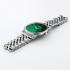 ROAMER Classico Gents Green Dial 40mm Silver Stainless Steel Bracelet 971856-41-75-50 - 2