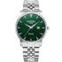 ROAMER Classico Gents Green Dial 40mm Silver Stainless Steel Bracelet 971856-41-75-50 - 0