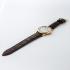 ROAMER Classico Gents White Dial 40mm Gold Stainless Steel Brown Leather Strap 971856-48-25-05 - 2