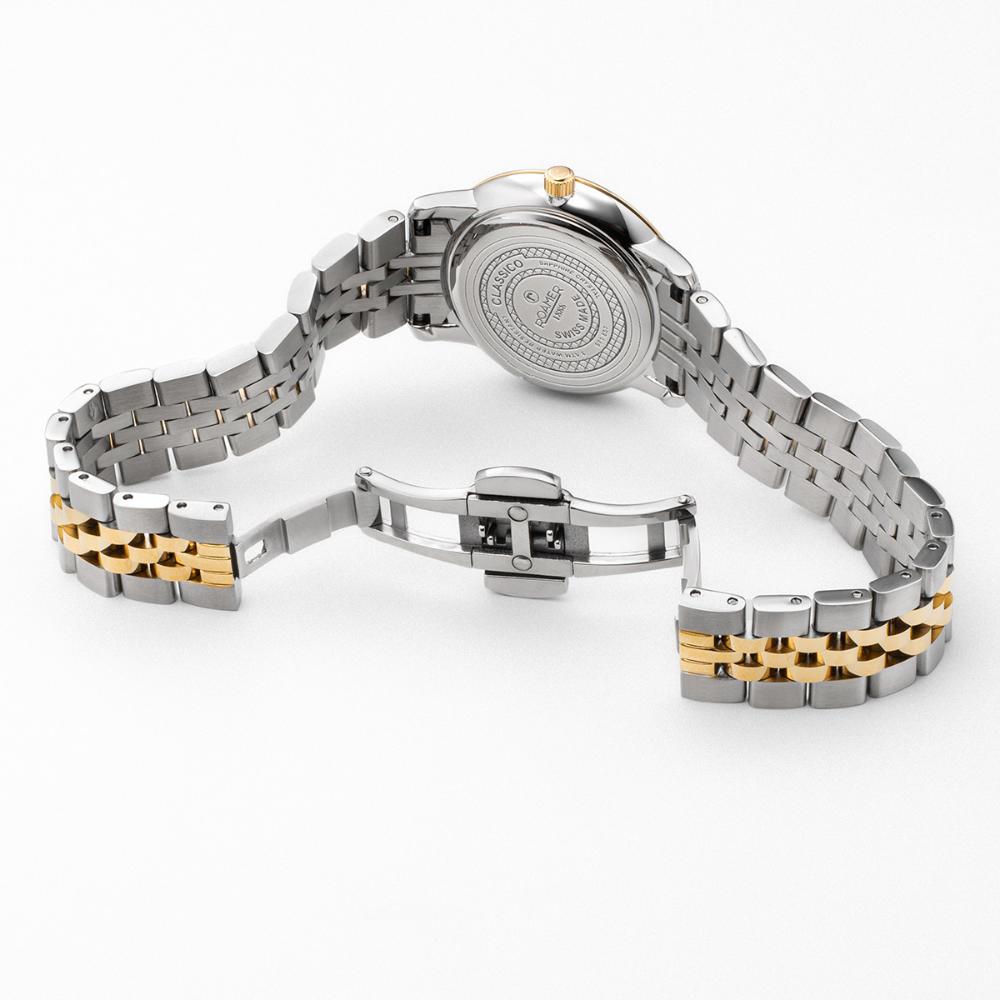 ROAMER Classico Ladies Champagne Dial 30mm Two Tone Gold Stainless Steel Bracelet 971857-48-55-50