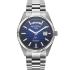 ROAMER Primeline Daydate II Blue Dial Automatic 42mm Silver Stainless Steel Bracelet 981666-41-45-50 - 0