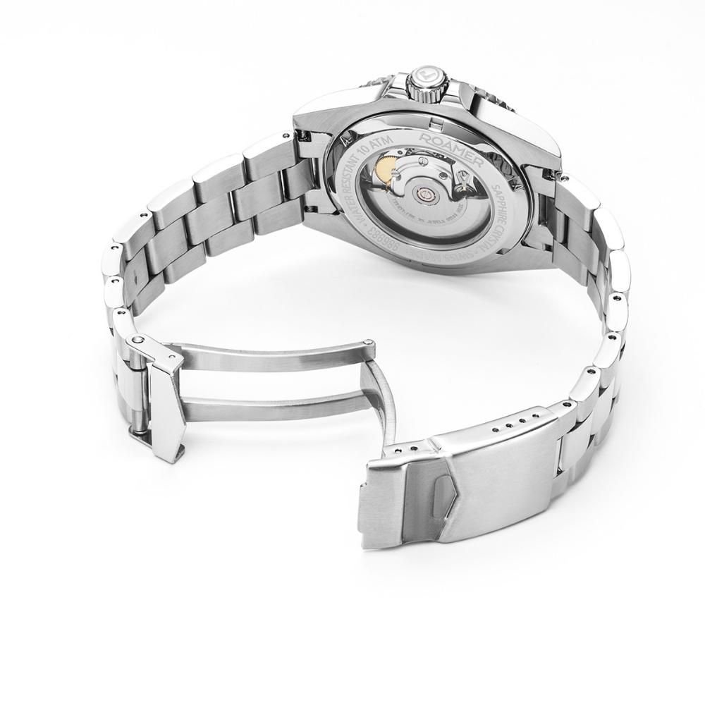 ROAMER Premier Automatic 42mm Silver Stainless Steel Bracelet 986983-41-75-20