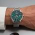 ROAMER R-Line GMT Box Set Green Dial 43mm Silver Stainless Steel Bracelet 990987-41-75-05-6