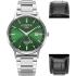 ROAMER R-Line GMT Box Set Green Dial 43mm Silver Stainless Steel Bracelet 990987-41-75-05 - 0