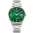 ROAMER R-Line GMT Box Set Green Dial 43mm Silver Stainless Steel Bracelet 990987-41-75-05 - 1