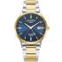 ROAMER R-Line GMT Box Set Blue Dial 43mm Two Tone Gold Stainless Steel Bracelet 990987-47-45-05 - 1