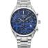 ROAMER Pro Chrono Greek Limited Edition Box Set Blue Dial 43.5mm Silver Stainless Steel Bracelet 993819-41-45-21 - 1