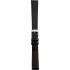 MORELLATO Point Vegan Material Watch Strap 16-14mm Black Synthetic Silver Hardware A01U0112419019CR16 - 2