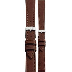 MORELLATO Point Vegan Material Watch Strap 12-10mm Brown Synthetic Silver Hardware A01D0112419034CR12 - 59068