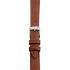 MORELLATO Point Vegan Material Watch Strap 18-14mm Light Brown Synthetic Silver Hardware A01U0112419041CR18 - 1