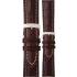 MORELLATO Plus Watch Strap 22-18mm Brown Leather Silver Hardware A01U3252480032CR22 - 0