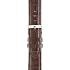 MORELLATO Bolle Watch Strap 22-20mm Brown Leather Silver Hardware A01X2269480032CR22 - 1