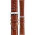 MORELLATO Bolle Watch Strap 20-18mm Light Brown Leather Silver Hardware A01X2269480041CR20 - 0