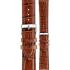 MORELLATO Bolle Watch Strap 16-14mm Light Brown Leather Silver Hardware A01X2269480041CR16 - 0