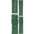 MORELLATO Bolle Watch Strap 22-20mm Green Leather Silver Hardware A01X2269480072CR22 - 0