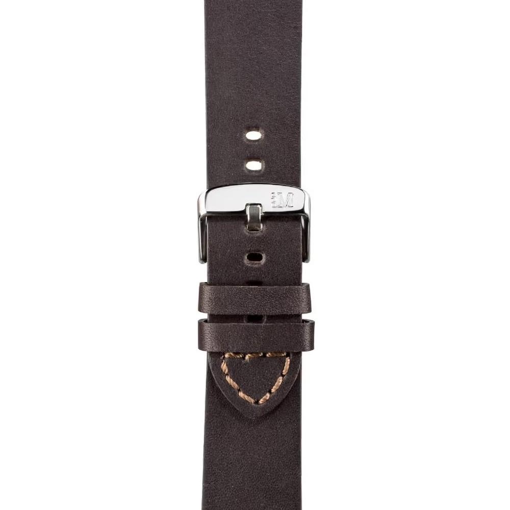 MORELLATO Bramante Hand Made Watch Strap 20-18mm Brown Leather A01X4683B90030CR20 - 2