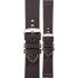 MORELLATO Bramante Hand Made Watch Strap 20-18mm Brown Leather A01X4683B90030CR20 - 0