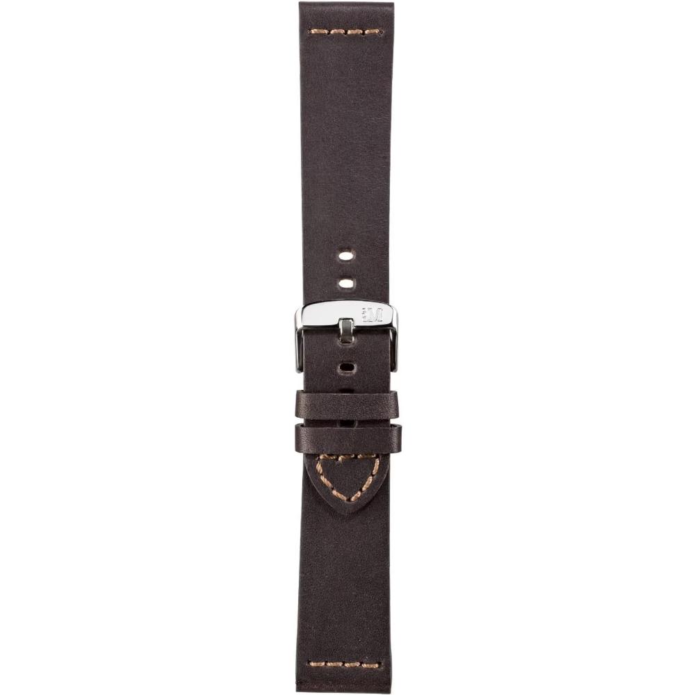 MORELLATO Bramante Hand Made Watch Strap 20-18mm Brown Leather A01X4683B90030CR20