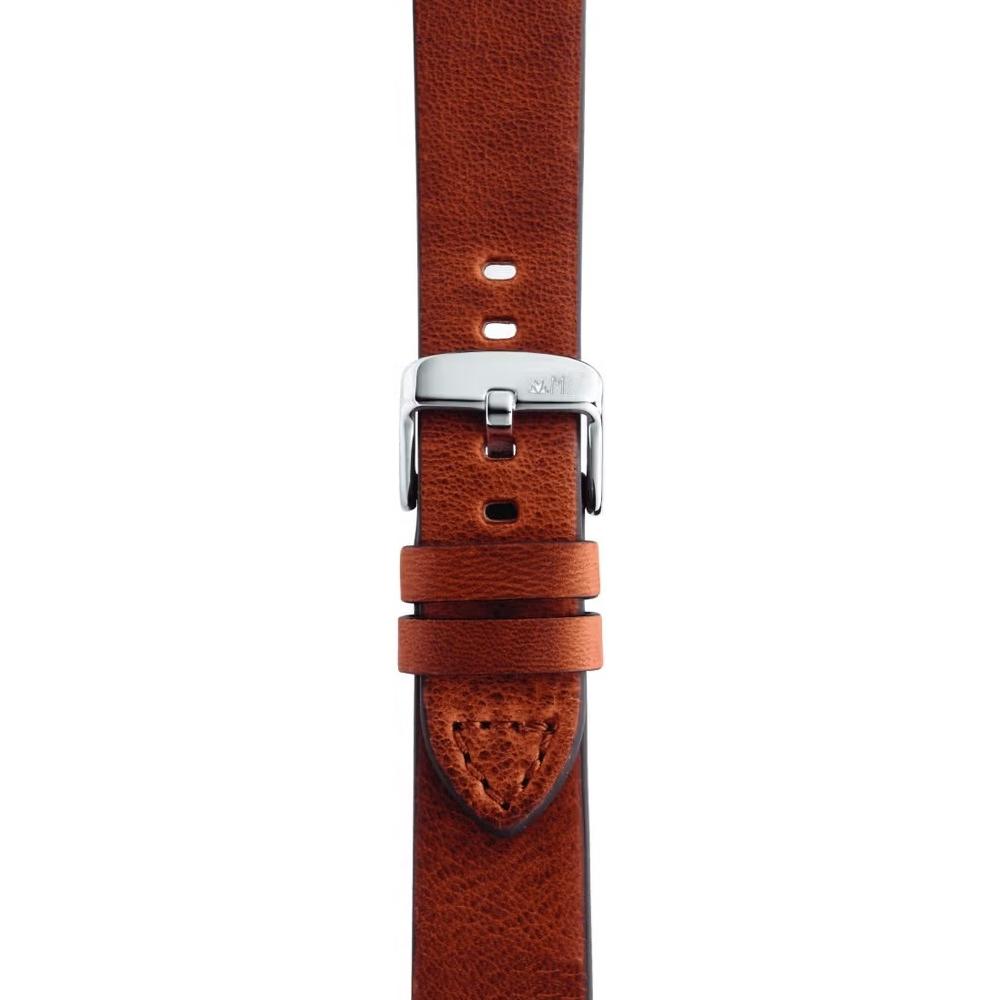 MORELLATO Bramante Hand Made Watch Strap 20-18mm Brown Leather A01X4683B90041CR20