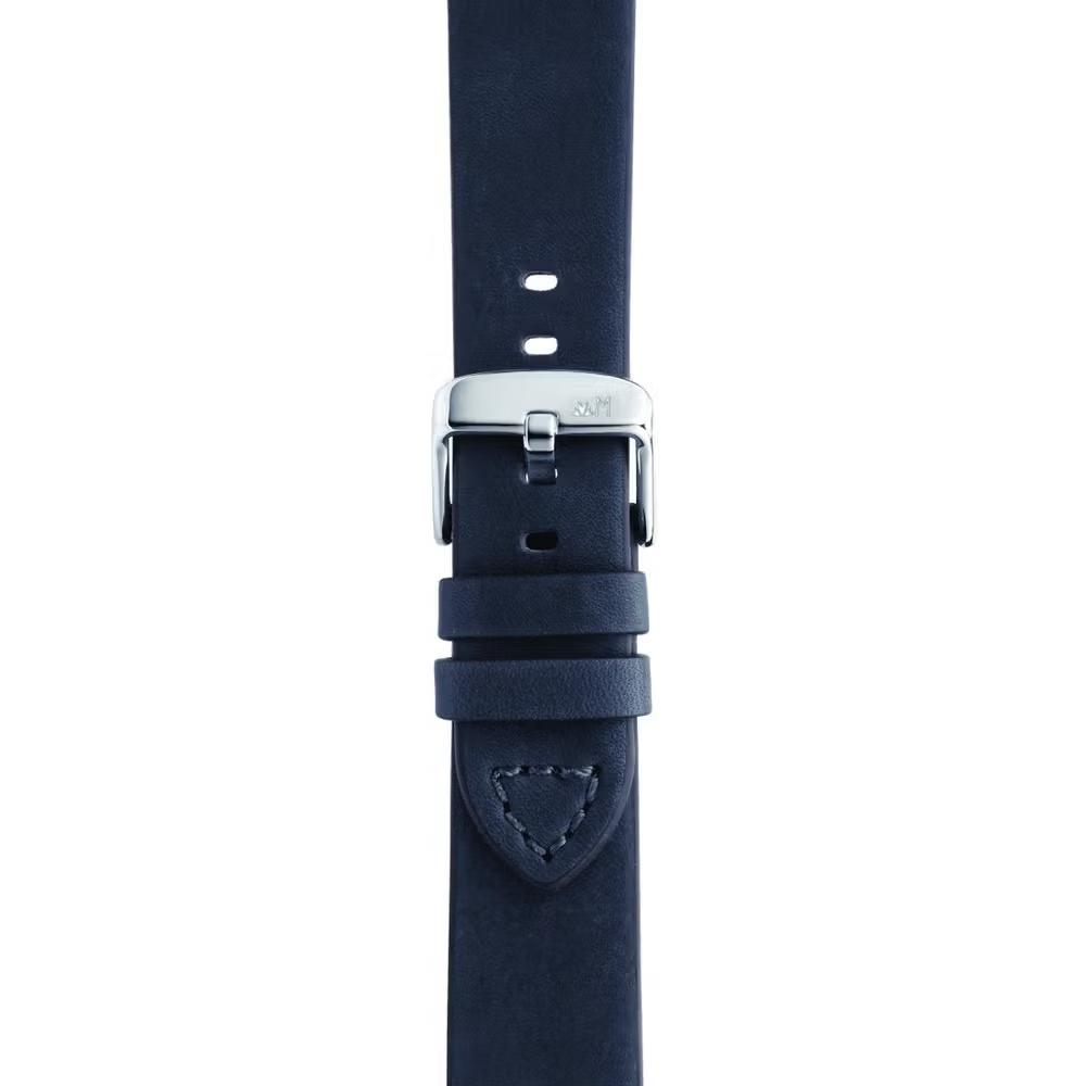 MORELLATO Bramante Hand Made Watch Strap 24-22mm Blue Leather A01X4683B90062CR24