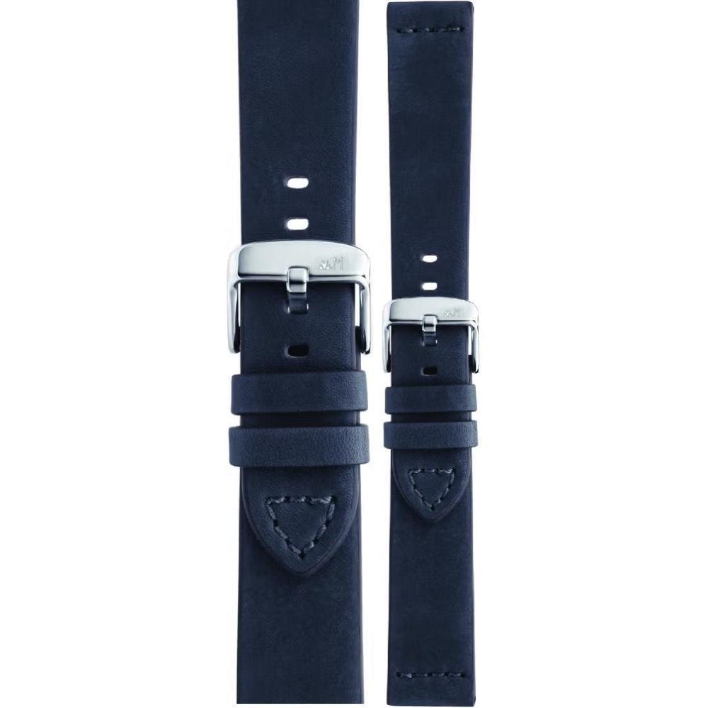 MORELLATO Bramante Hand Made Watch Strap 20-18mm Blue Leather A01X4683B90062CR20
