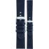MORELLATO Bramante Hand Made Watch Strap 20-18mm Blue Leather A01X4683B90062CR20 - 0