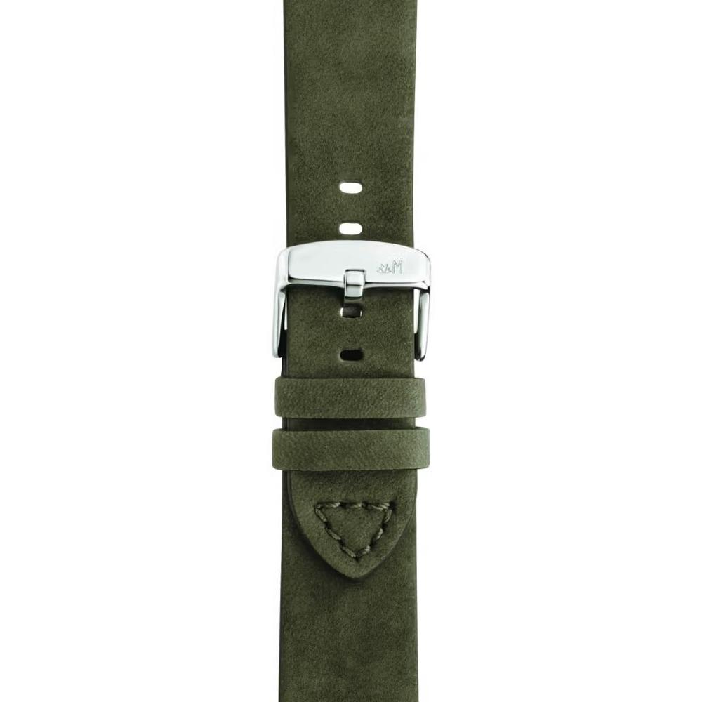 MORELLATO Bramante Hand Made Watch Strap 24-22mm Green Leather A01X4683B90073CR24 - 2