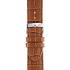 MORELLATO Juke Watch Strap 20-18mm Light Brown Leather Silver Hardware A01X4934A95041CR20 - 1