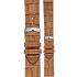 MORELLATO Juke Watch Strap 20-18mm Brown Leather Silver Hardware A01X4934A95044CR20 - 0