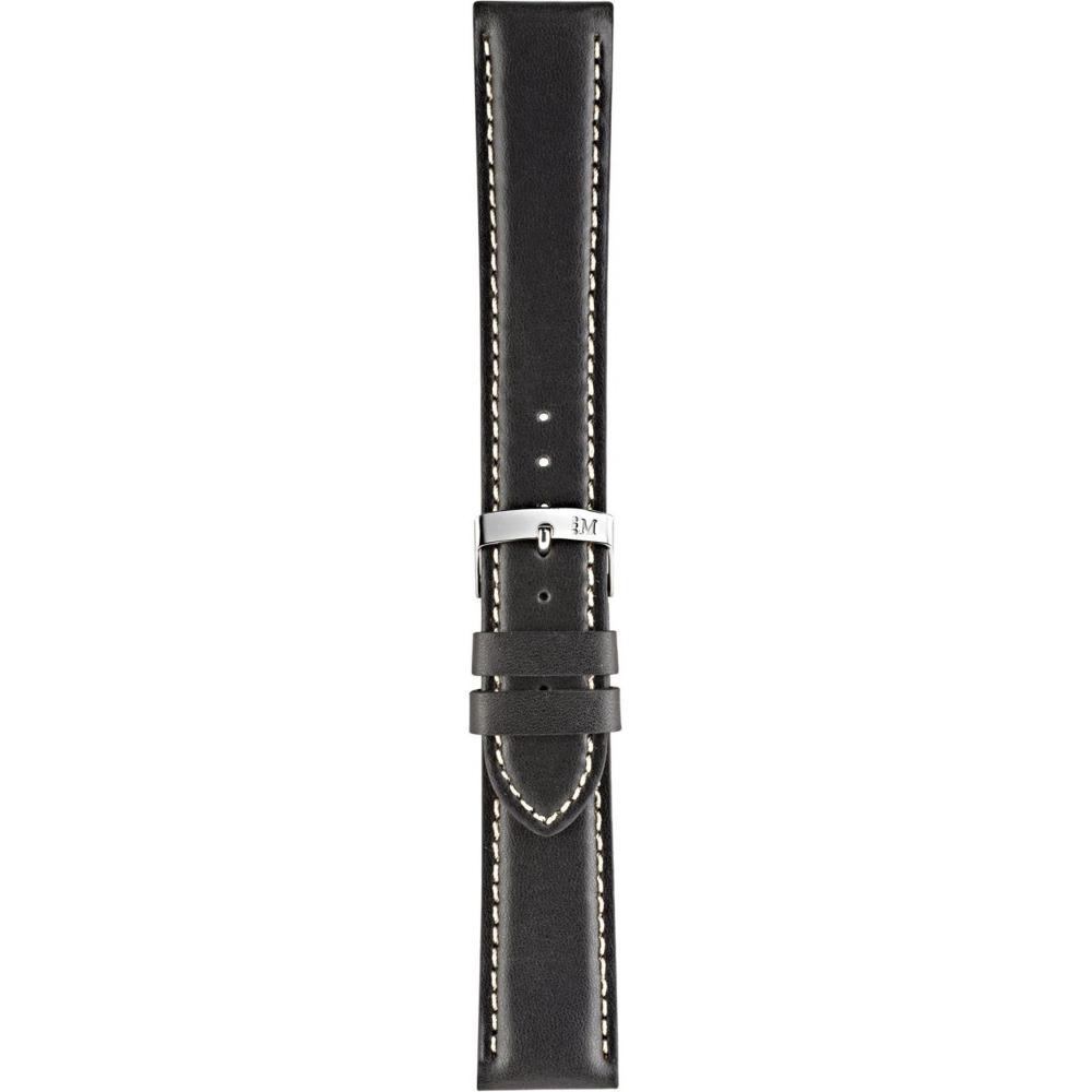 MORELLATO Rodius Watch Strap 20-18mm Black Leather A01X4937C23019CR20