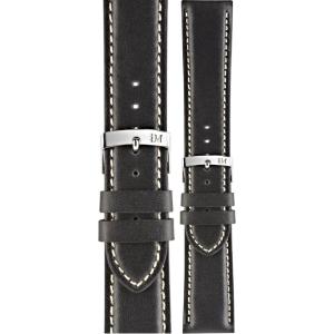 MORELLATO Rodius Watch Strap 20-18mm Black Leather A01X4937C23019CR20 - 29271