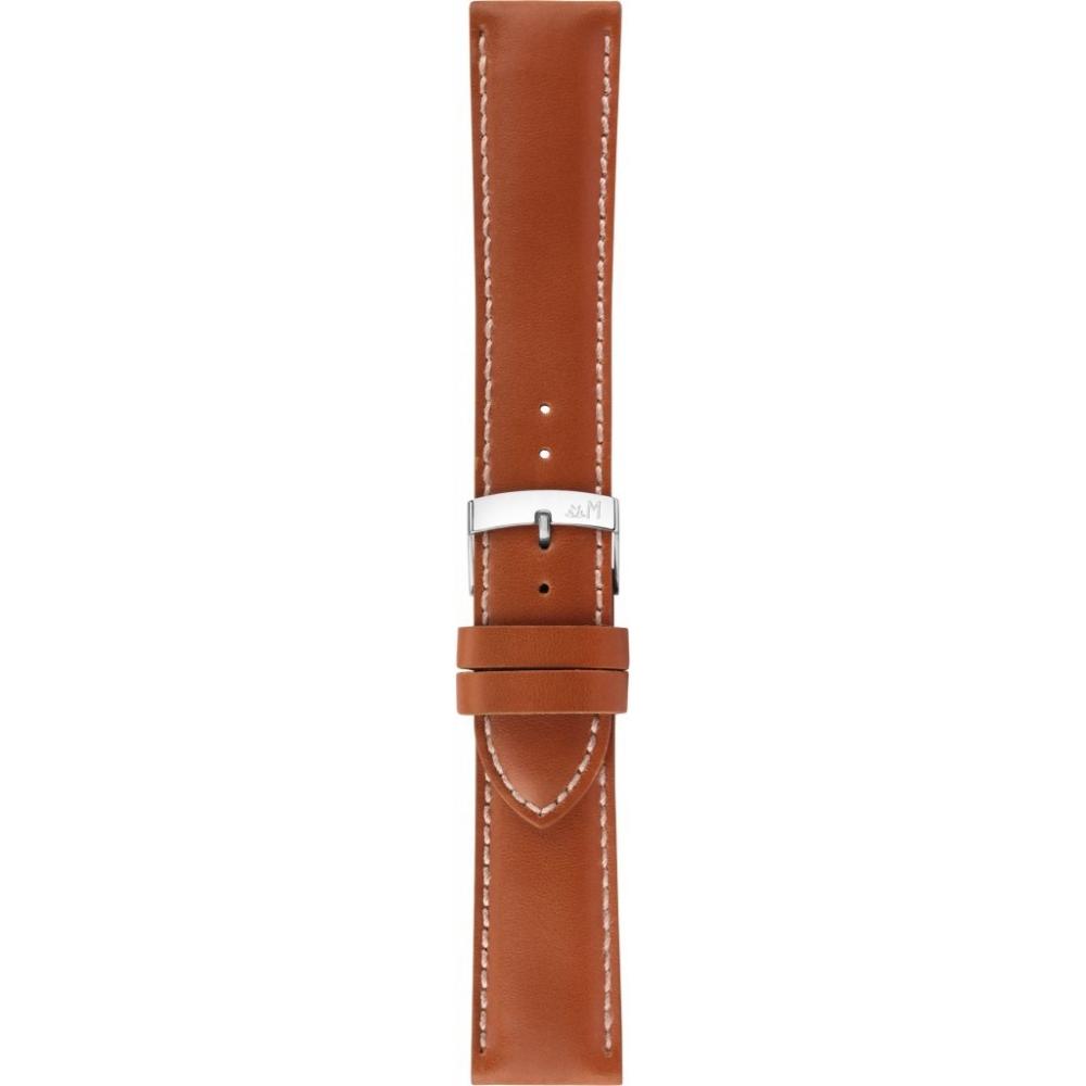 MORELLATO Rodius Watch Strap 20-18mm Brown Leather A01X4937C23046CR20