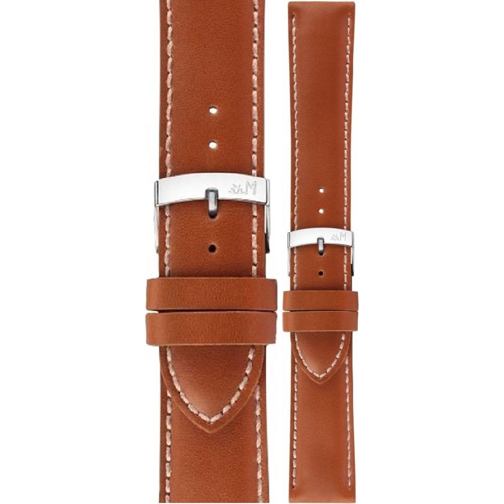 MORELLATO Rodius Watch Strap 20-18mm Brown Leather A01X4937C23046CR20