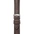 MORELLATO Levy Hand Made Watch Strap 20-18mm Brown Leather Silver Hardware A01X5045A61030CR20 - 1