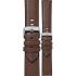 MORELLATO Croquet Easy Click Water Resistant Watch Strap 20-18mm Brown Nappa Leather A01X5123C03034CR20 - 0