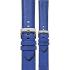 MORELLATO Croquet Easy Click Water Resistant Watch Strap 20-18mm Blue Nappa Leather Silver Hardware A01X5123C03065CR20 - 0