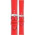 MORELLATO Croquet Easy Click Water Resistant Watch Strap 22-20mm Red Nappa Leather Silver Hardware A01X5123C03082CR22 - 0