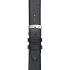 MORELLATO Micra-Evoque Watch Strap 16-14mm Black Leather Silver Hardware A01X5200875019CR16 - 1