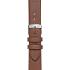 MORELLATO Micra-Evoque Watch Strap 14-12mm Brown Leather Silver Hardware A01X5200875134CR14 - 1