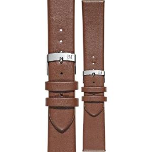 MORELLATO Micra-Evoque Watch Strap 14-12mm Brown Leather Silver Hardware A01X5200875134CR14 - 43357