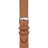 MORELLATO Micra-Evoque Watch Strap 14-12mm Light Brown Leather Silver Hardware A01X5200875137CR14 - 1