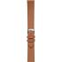 MORELLATO Micra-Evoque Watch Strap 16-14mm Light Brown Leather Silver Hardware A01X5200875137CR16 - 2